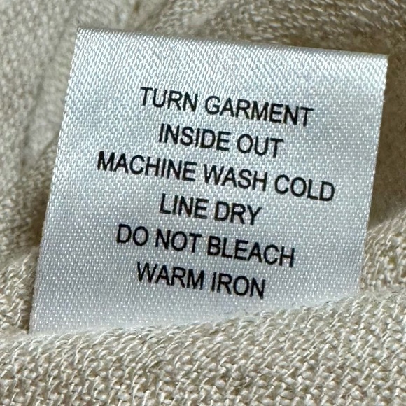 Uncle Frank 100% Linen Embroidered Sleeveless Midi Length PullOn Lagenlook Dress - Picture 8 of 8